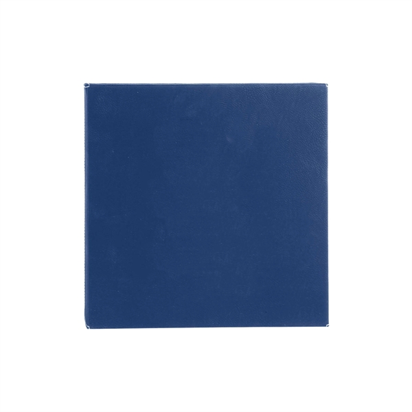 14" x 1 1/2" x 14" PU leatherette wall sign with... from ASI 74601 Calico