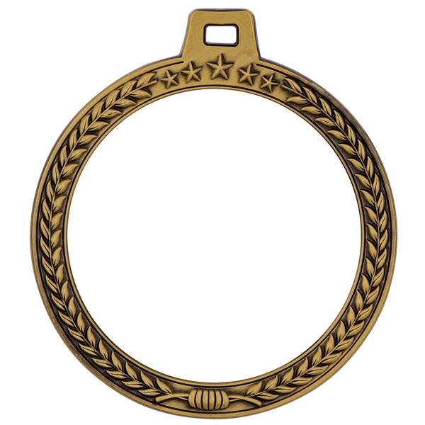 3" die cast medals with wreath and star border and full... from ASI 52263 EMT / EMT EASY