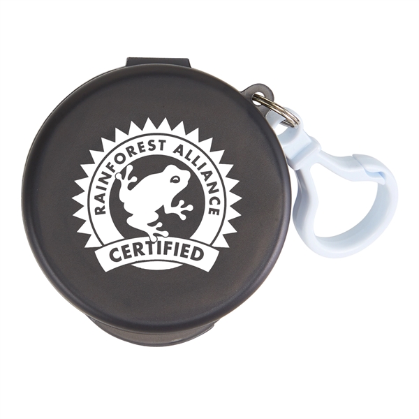 Reusable and lightweight plastic poncho with carabiner attachment.... from ASI 52840 Evans Manufacturing