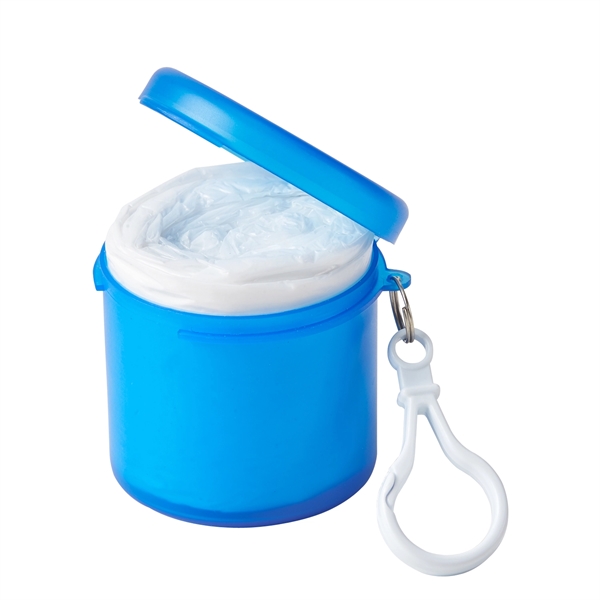 Reusable and lightweight plastic poncho with carabiner attachment.... from ASI 52840 Evans Manufacturing