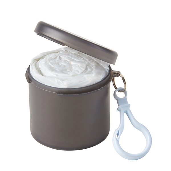 Reusable and lightweight plastic poncho with carabiner attachment.... from ASI 52840 Evans Manufacturing