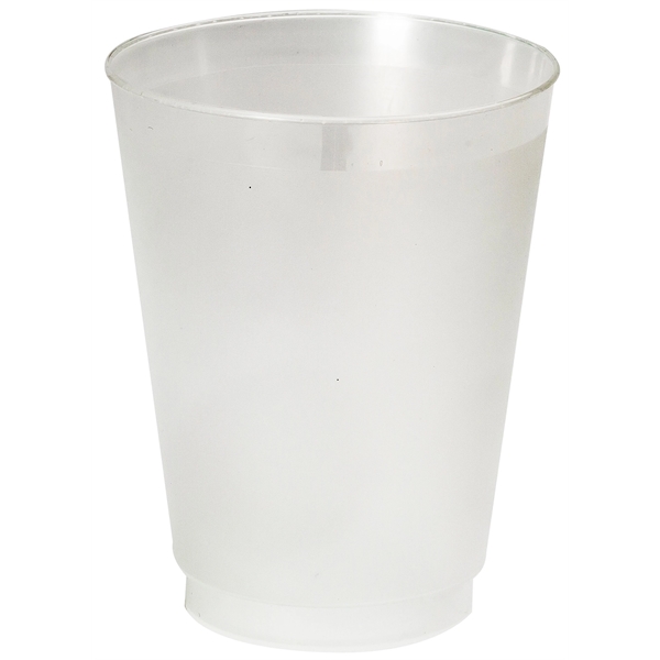 Durable 16 oz. frosted translucent plastic stadium cup, perfect for events,... from ASI 67075 Leprechaun Promotions, LLC / Leprechaun Promotions