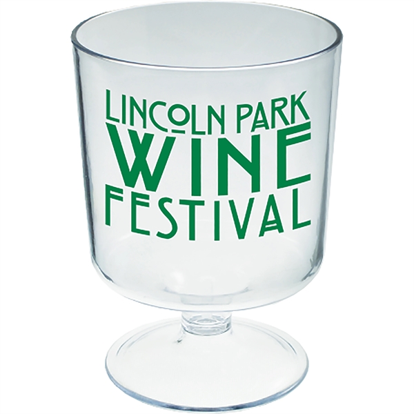 5 oz. Clear Plastic Short Stem Wine Glass Taster/Sampler, USA made... from ASI 61952 Howw Mfg Co Inc / Howw USA