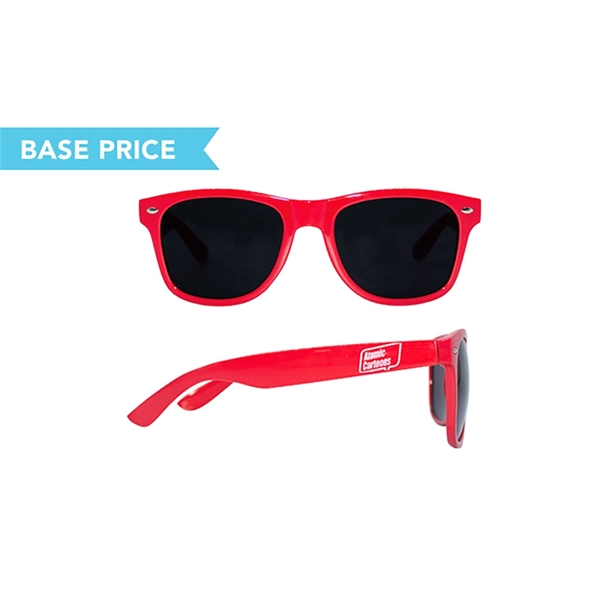 Pantone matched plastic sunglasses available in any color and with multiple... from ASI 45657 Pop! Promos