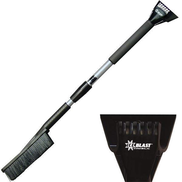 Snow brush that measures 32 3/4" x 4" compact and extends... from ASI 61966 HPG / Beacon Promotions