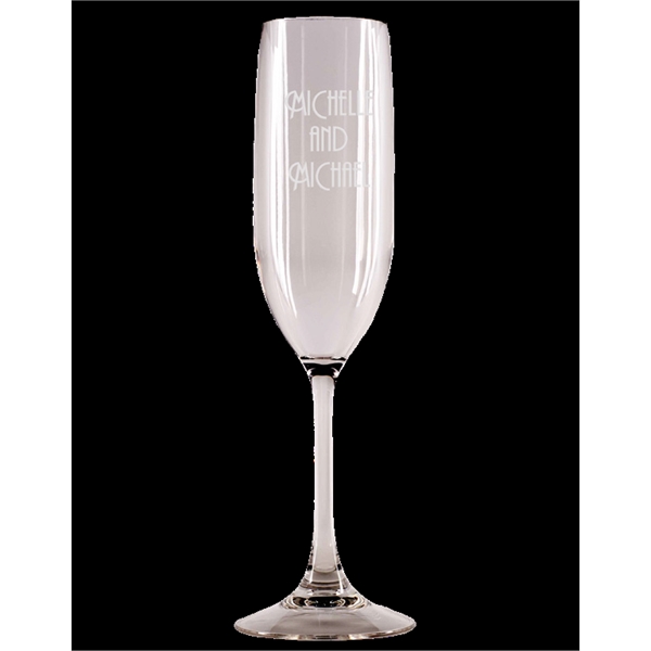 5 oz. Champagne Glass made from crystal clear Tritan material, looking... from ASI 79541 Print Appeal,Inc. / Print Appeal