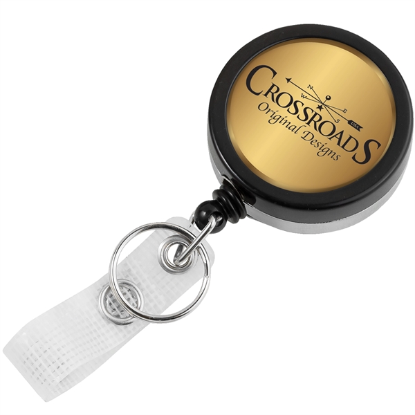 Heavy Duty Wire cord badge reel with belt clip back and... from ASI 49470 DEVARA