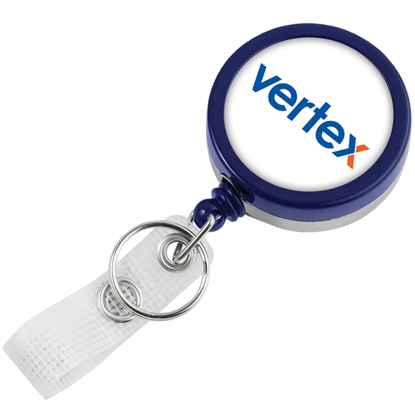 Heavy Duty Wire cord badge reel with belt clip back and... from ASI 49470 DEVARA