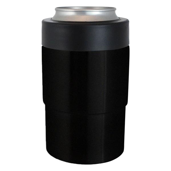 Insulated can holder made from stainless steel, fits most 12 oz.... from ASI 61125 Hit Promotional Products