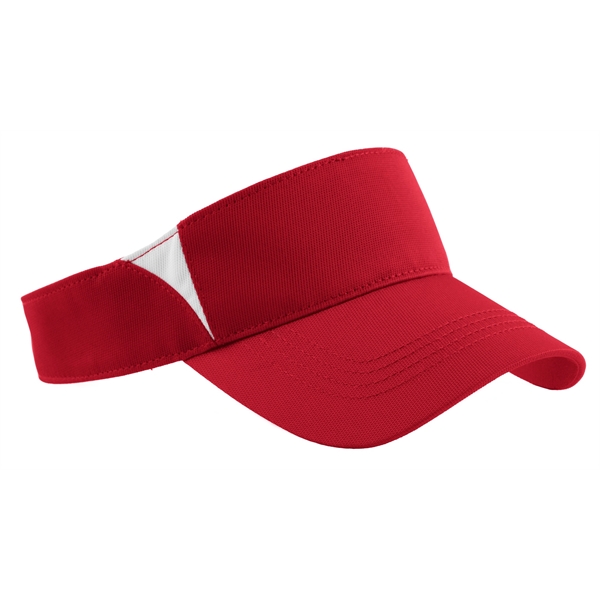 Sport-Tek Dry Zone Colorblock Visor.... from ASI 84863 SanMar