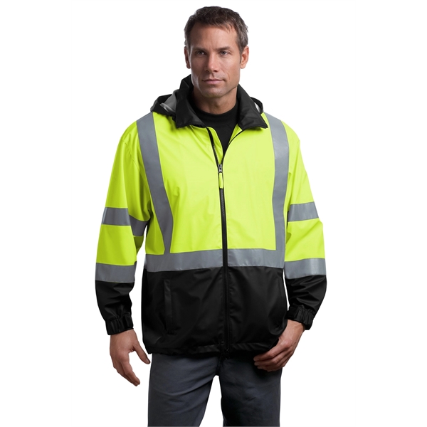 CornerStone - ANSI 107 Class 3 Safety Windbreaker.... from ASI 84863 SanMar