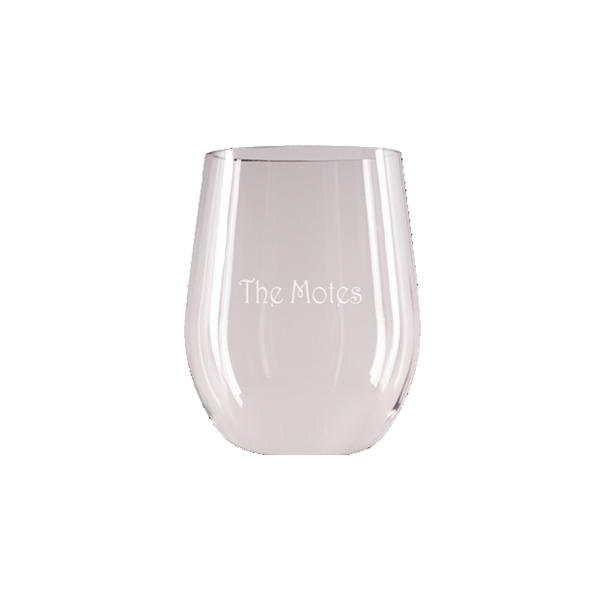 15 oz. stemless wine glass made from crystal clear Tritan material,... from ASI 79541 Print Appeal,Inc.