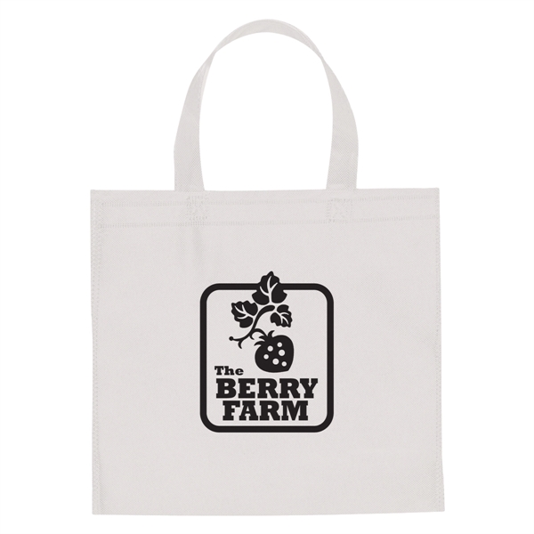 Tote bag made of 80 gram non-woven coated water-resistant polypropylene with... from ASI 61125 Hit Promotional Products / Hit®
