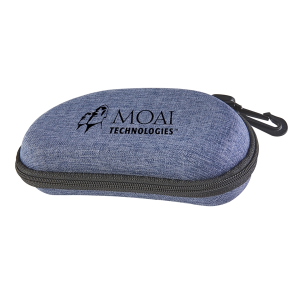 Sunglass holder with soft support and durable clip.... from ASI 52840 Evans Manufacturing