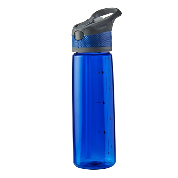 28 oz. Tritan water bottle includes auto-flip drinking spout, straw and... from ASI 52840 Evans Manufacturing