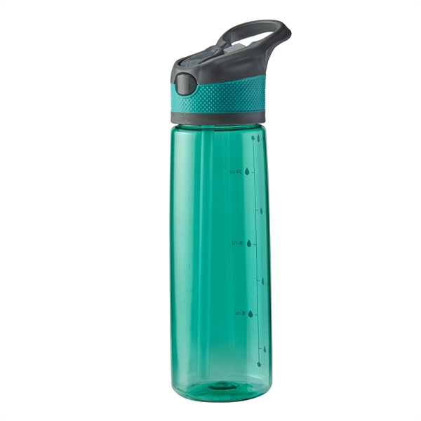 28 oz. Tritan water bottle includes auto-flip drinking spout, straw and... from ASI 52840 Evans Manufacturing