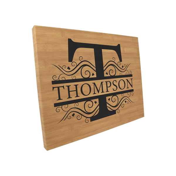 20" x 1 1/2" x 16" PU leatherette wall sign with... from ASI 74601 Calico