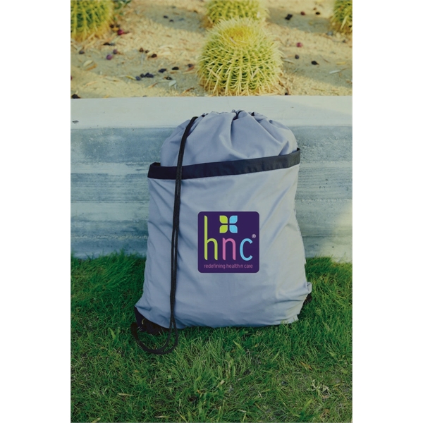 Tuscany Backpack Picnic Blanket that folds into an attached 22" H... from ASI 91605 Towel Specialties