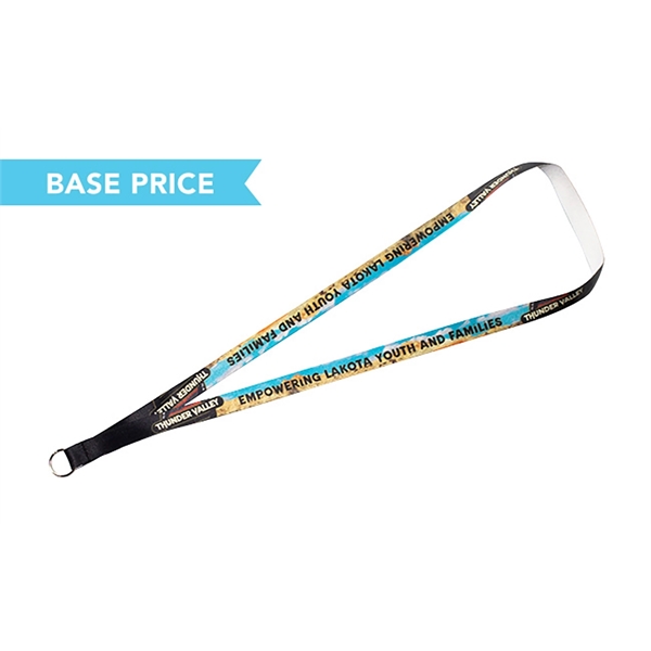 Full color dye sublimated lanyard with endless clip options and multiple... from ASI 45657 Pop! Promos