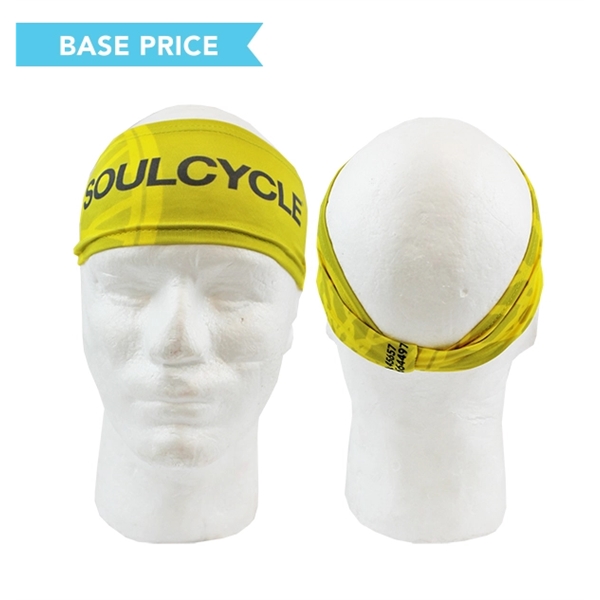 Athletic headband made of stretchy polyester material with a full color,... from ASI 45657 Pop! Promos