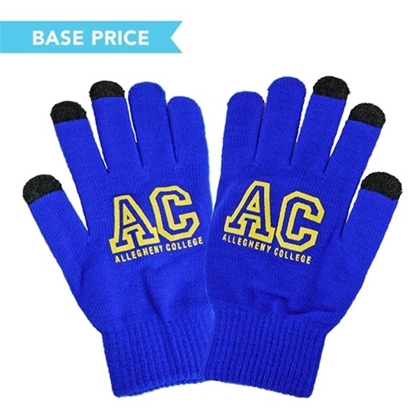 Pantone matched touchscreen gloves for clients to continue using their smartphones... from ASI 45657 Pop! Promos
