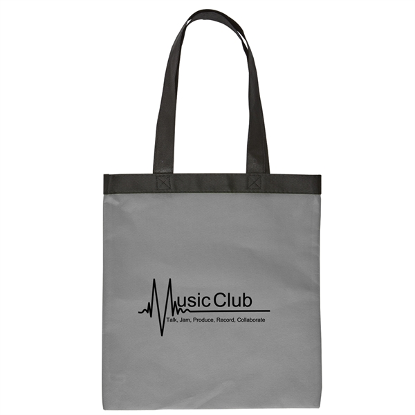 14" x 13 1/4" tote bag made from 80 GSM non-woven... from ASI 52840 Evans Manufacturing
