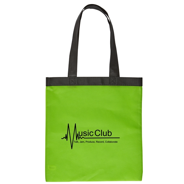14" x 13 1/4" tote bag made from 80 GSM non-woven... from ASI 52840 Evans Manufacturing