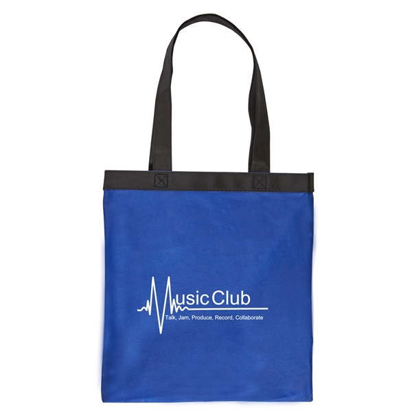 14" x 13 1/4" tote bag made from 80 GSM non-woven... from ASI 52840 Evans Manufacturing