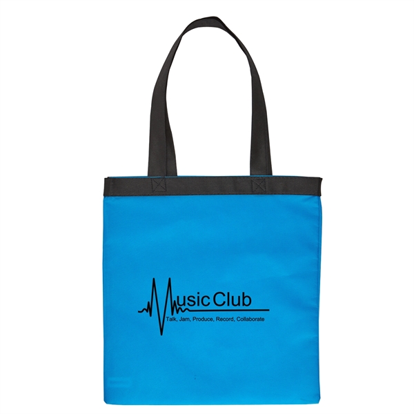 14" x 13 1/4" tote bag made from 80 GSM non-woven... from ASI 52840 Evans Manufacturing