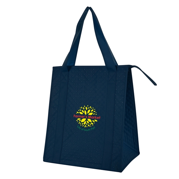 13" x 15 1/4" x 9 1/2" insulated cooler bag made... from ASI 61125 Hit Promotional Products / Hit®