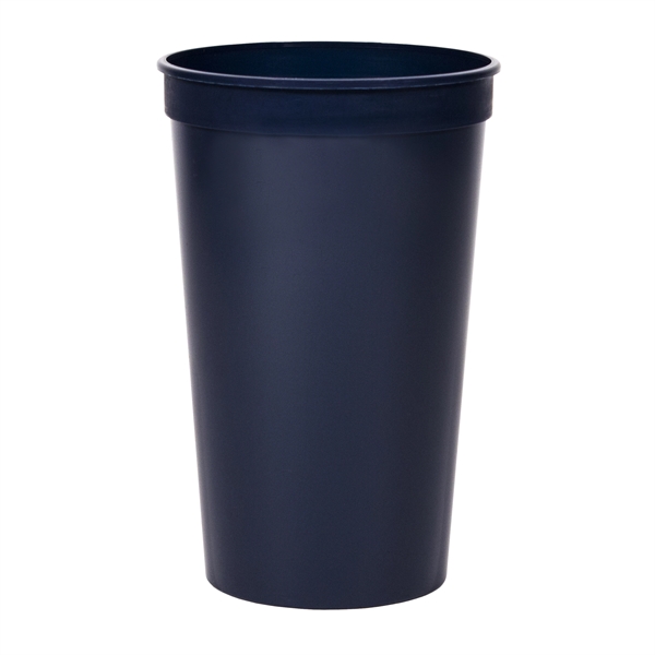 Smooth colored 22 oz stadium cup.... from ASI 88200 TK Sorg's - A Div of Arch Promo Group, LLC / PETITE