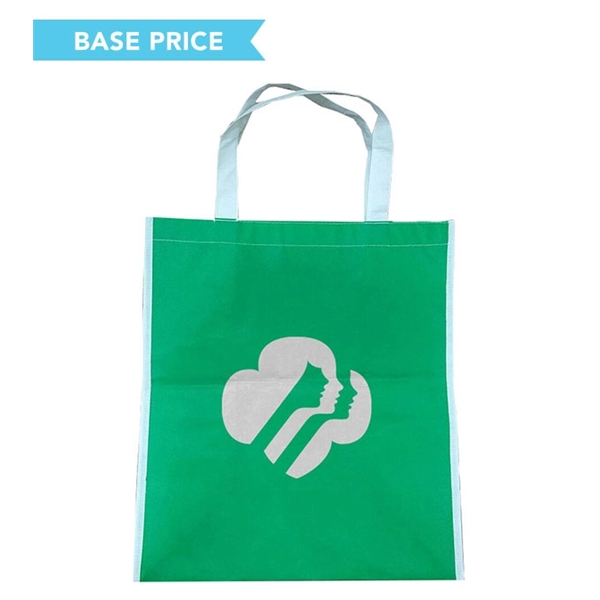 100 GSM polypropylene laminated lunch tote measuring 9" x 12" x... from ASI 45657 Pop! Promos