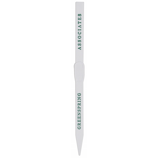 6.5" ski-shaped plastic drink stirrer and appetizer pick.... from ASI 59683 Harco Enterprises LTD / Harco Enterprises