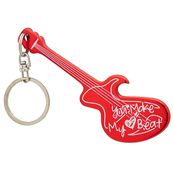 Electric Guitar Bottle Opener Keychain... from ASI 79840 The Proinnovative Line / Proinnovative Line