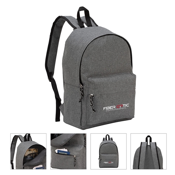 Baytown Two-Tone Basic Backpack... from ASI 67866 Logomark/Valumark