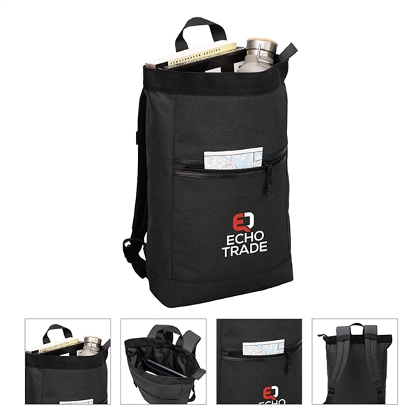 Powell Two-Tone Backpack... from ASI 67866 Logomark/Valumark