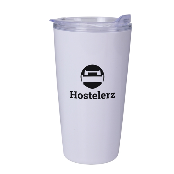 Double wall 22 oz tumbler. Slider lid. Made in USA.... from ASI 79840 The Proinnovative Line / Proinnovative Line