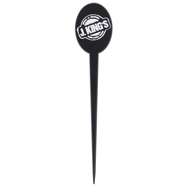 4" sandwich and appetizer pick with oval head topper.... from ASI 59683 Harco Enterprises LTD / Harco Enterprises