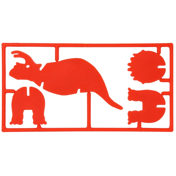 3" x 4 1/2" three-dimensional plastic dinosaur puzzles in four species... from ASI 59683 Harco Enterprises LTD / Harco Enterprises