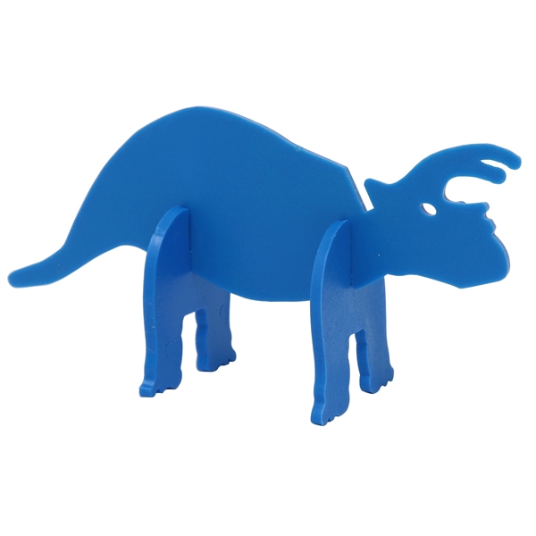 3" x 4 1/2" three-dimensional plastic dinosaur puzzles in four species... from ASI 59683 Harco Enterprises LTD / Harco Enterprises