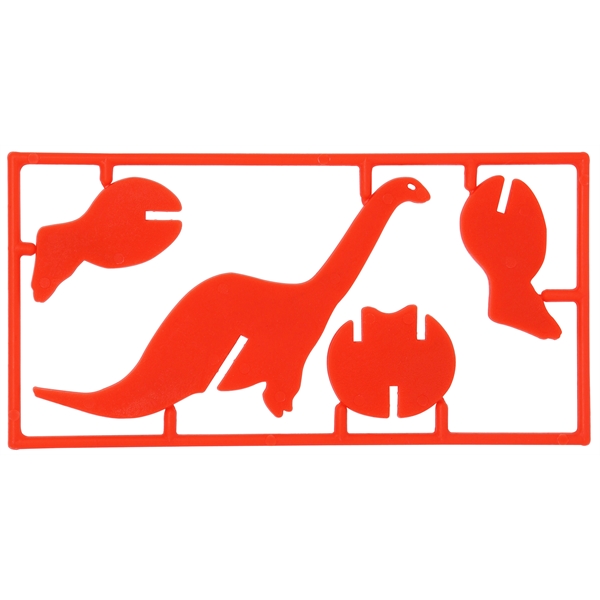 3" x 4 1/2" three-dimensional plastic dinosaur puzzles in four species... from ASI 59683 Harco Enterprises LTD / Harco Enterprises