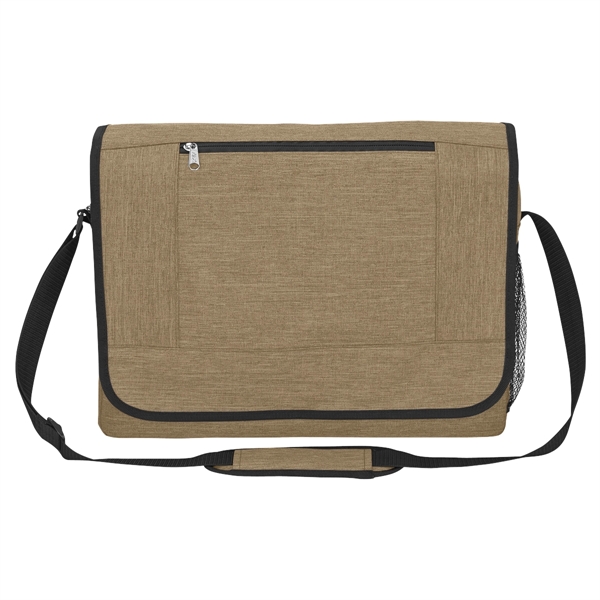 High Line Messenger Bag.  Made Of 600 Denier Polycanvas Material.... from ASI 61125 Hit Promotional Products / Hit®