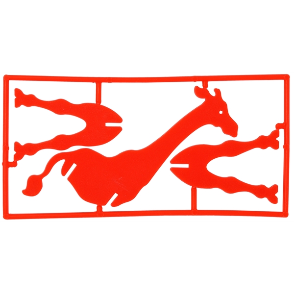 3" x 4.5" 3-D plastic jungle animal puzzle in four species... from ASI 59683 Harco Enterprises LTD