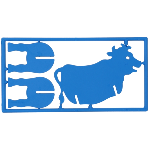 3" x 4.5" 3-D plastic farm animal puzzle set in four... from ASI 59683 Harco Enterprises LTD