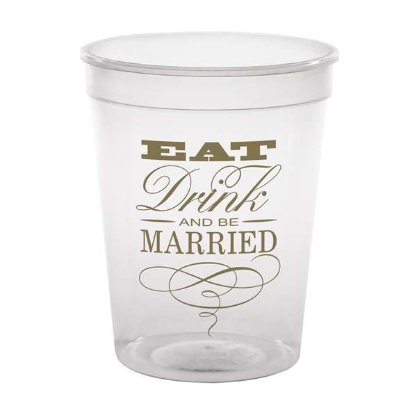 Smooth colored 16 oz. stadium cup.... from ASI 88200 TK Sorg's - A Div of Arch Promo Group, LLC / GRANDE