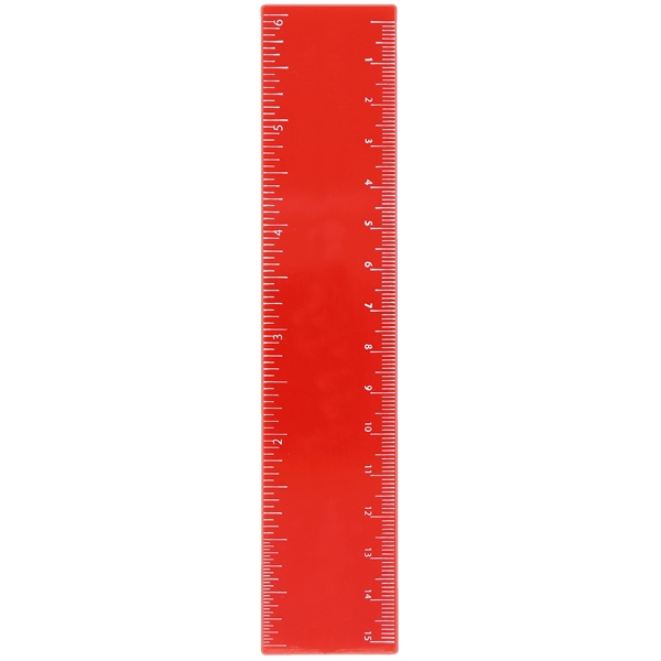 6" x 1.25" plastic ruler with standard and metric markings.... from ASI 59683 Harco Enterprises LTD / Harco Enterprises