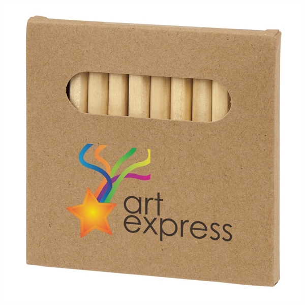 12-Piece colored pencil set with black, dark / light blue, brown,... from ASI 61125 Hit Promotional Products / Hit®