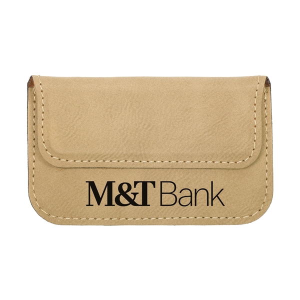 Leatherette Flexible Card Case.... from ASI 59080 Halls & Company