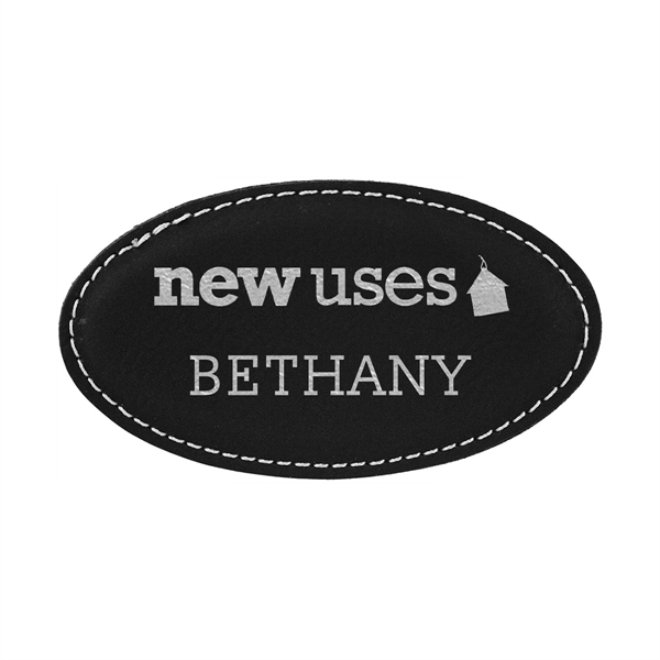 Oval badge with a magnetic backing.... from ASI 59080 Halls & Company