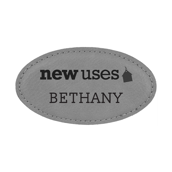 Oval badge with a magnetic backing.... from ASI 59080 Halls & Company